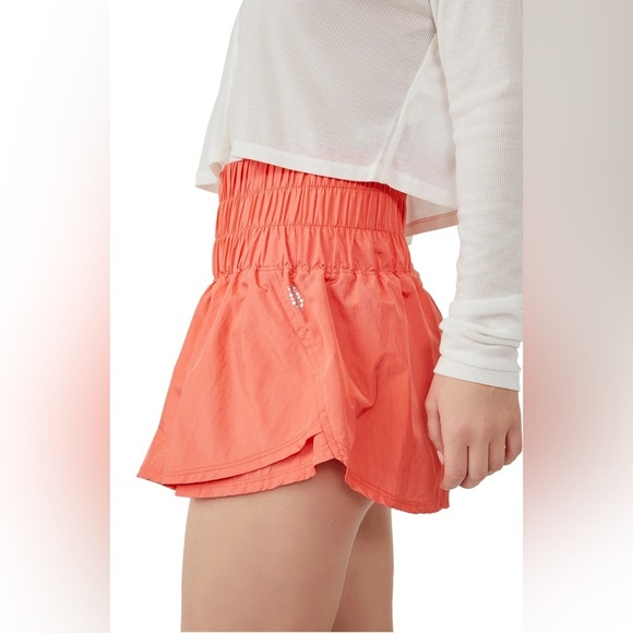 Free People Movement The Way Home Skortsie Coral Size Large - Picture 4 of 14